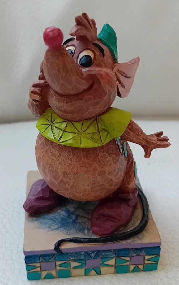 ENESCO DISNEY Showcase Gus Cinderelly's Friend Cendrillon Cenerentola Gas - Immagine 1 di 4