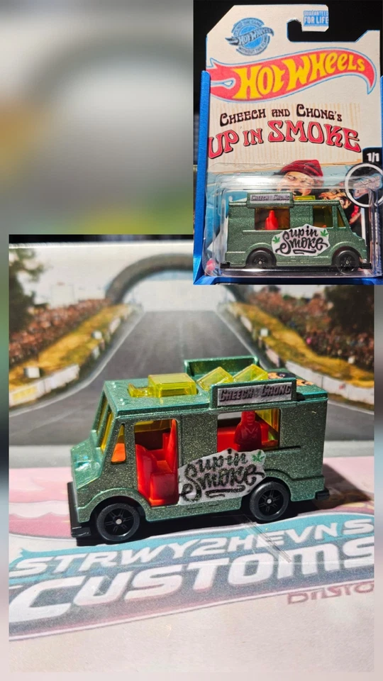 Hot Wheels **Cheech y Chong personalizados con Spectraflame y pilotos reales*** Foto 1 de 3