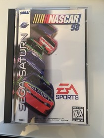 NASCAR 98 (Sega Saturn, 1997) Cib Complete - Tested