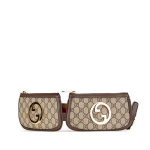 GUCCI GG Supreme Blondy Waist bag Body bag 702614 Women 【Used】 - Picture 1 of 14