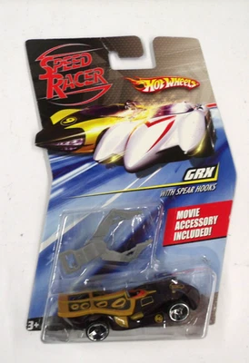 Hot Wheels Speed Racer GRX con ganchos de lanza nuevo en paquete 2007 - M5921 Foto 1 de 4
