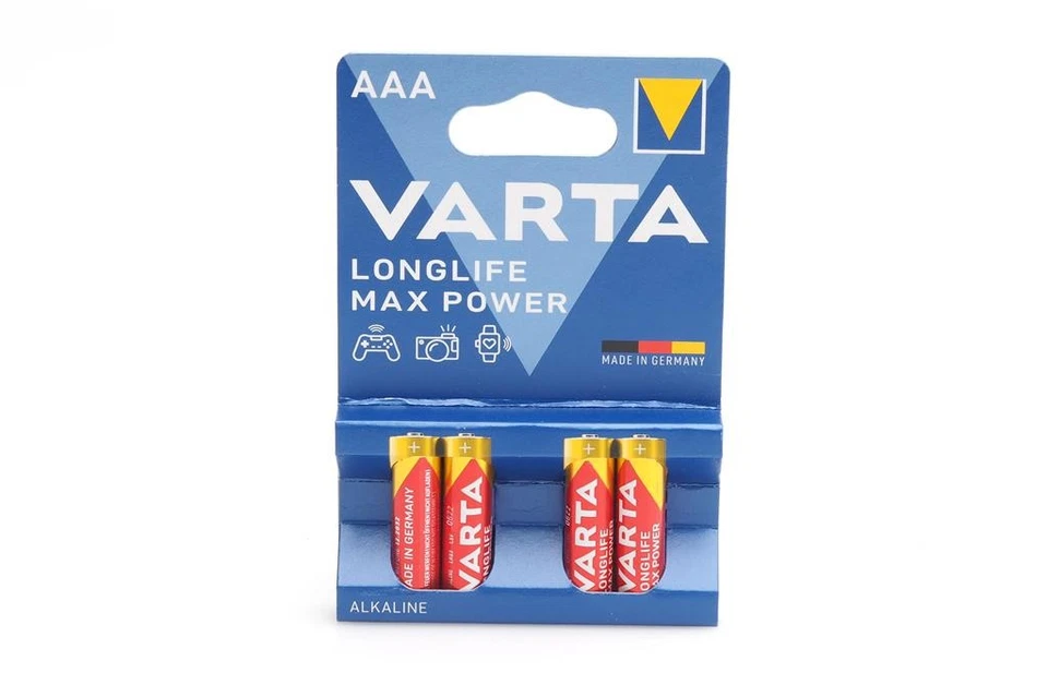 Batterie Varta AAA LR03  1.5V 4er Longlife Max Power - Image 1 of 1