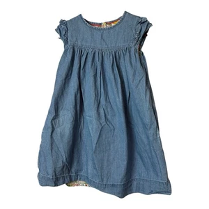 Mini Boden girls blue Chambray Dress, Size 7-8yrs. - Picture 1 of 6