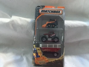 MATCHBOX US ISSUE 3 PACK GIFT SET - CONSTRUCTION VEHICLES - BOXED - Picture 1 of 2