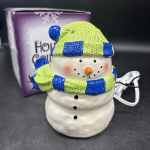 Scentsy Pupazzo di Neve Collezione Vacanze Scaldacera Full Size Natale RITIRATO - Foto 1 di 3