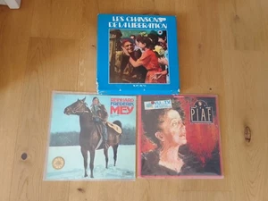 2 LP + 1 Box Chanson Frederic Mey Edith Piaf Les Chansons de Liberation(10LP) - Bild 1 von 1