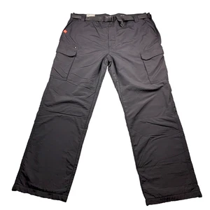 $85 AMERICAN OUTDOORSMAN MEN'S FLEECE LINED PANT JET BLACK SIZE W40/ L32 NEW S3 - Picture 1 of 10