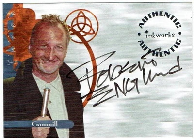 Charmed Power of Three Inkworks Autograph Card A10 Robert Englund as Gammill - Image 1 of 2