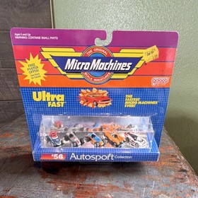 Micro Machines #56 Autosport Collection Ultra Fast Diecast Cars Multicolor