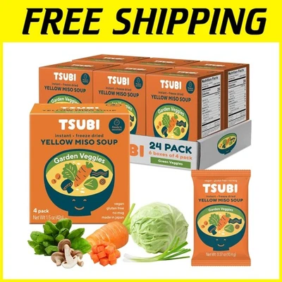 Sopa japonesa de miso liofilizada y sin gluten Foto 1 de 4