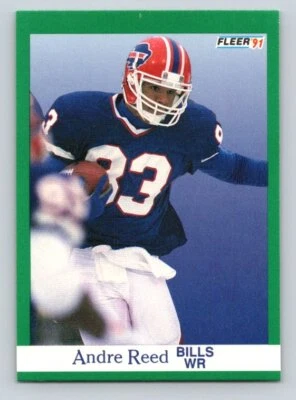 1991 Fleer #8 Andre Reed - Image 1 of 2