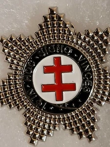 Knight's Templar Star Lapel Pin - Picture 1 of 1