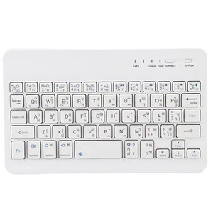 Slim Wireless BT Keyboard Portable 7-8 Inch For Phone Tablet PC Laptop - Picture 1 of 12