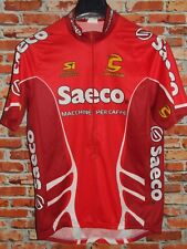 Bike Cycling Jersey Shirt Maillot Sport Team Saeco Cannondale Size XLARGE