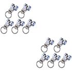  10 Pcs Ceiling Track Rollers Wheel Curtain Accessories Glider