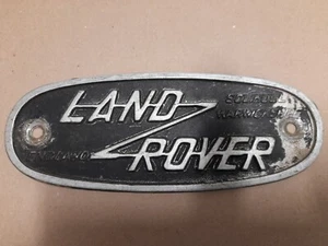 Land Rover Badge. LR grill badge. - Picture 1 of 2