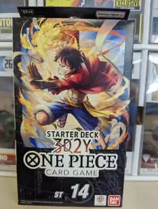 ONE PIECE TCG: 3D2Y STARTER DECK (ST-14) - Picture 1 of 5