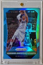 2015-16 Panini Prizm Giannis Antetokounmpo Light Blue /199 SSP CLEAN RARE BUCKS