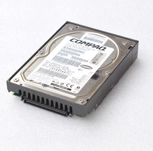 8.89 cm 3.5" 9.1GB Hard Drive Compaq BD009122C6 10000RPM SCSI 80POL HDD O769 - Picture 1 of 1