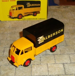ATLAS - DINKY TOYS - FORD CAMION BACHE 'CALBERSON' TRUCK - 25JJ - BOXED - Picture 1 of 8