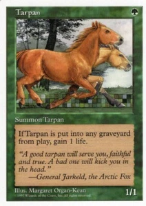 1X TARPAN GREEN 5TH FIFTH EDITION MTG MAGIC HP X1 (yourdeckbuilder) - Picture 1 of 1