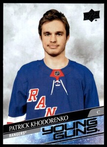 2020-21 Upper Deck Young Guns Patrick Khodorenko Rookie #709 R99