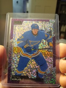 2020-21 O-Pee-Chee Platinum Violet Pixels #46/399 Torey Krug #99