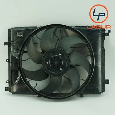 Cubierta del ventilador de refrigeración del radiador del motor clase SLK W204 08-20 MERCEDES C E GLK SLC SLK Foto 1 de 4