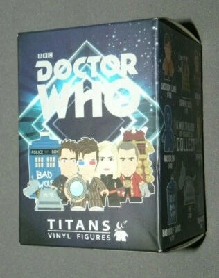 BBC Doctor Who Holograma 10º Doctor Titans Vinilo NYCC Exclusivo Titan Figura Foto 1 de 2