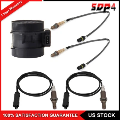 For BMW 323Ci 323i 325i 2.5L 2000 4PCS Oxygen Sensor O2 and Mass Airflow Sensor — 第 1/4 张图片