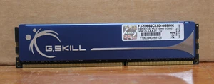 G.Skill F3-10666CL8D 2GB PC3-10600 DDR3-1333MHz non-ECC Unbuffered CL9 240-Pin - Picture 1 of 2