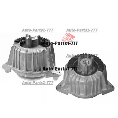 2PCS FEBI Engine Mount L&R For Mercedes Benz W212 2010-2016 E180 E200 E260 - Image 1 of 4