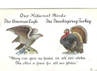 Thanksgiving National Birds Bald Eagle Turkey Tailfeather Display Pc2073