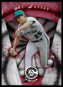 1997 PINNACLE TOTALLY CERTIFIED PLATINUM RED Al Leiter /3999 Florida Marlins #81 - Picture 1 of 2