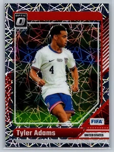 2024-25 Donruss Soccer Tyler Adams Optic Velocity Parallel - Bild 1 von 2