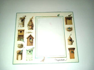 Marjolin Bastin bird themed picture frame never used - Picture 1 of 3