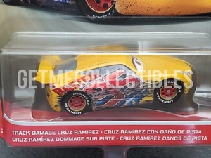 DISNEY PIXAR CARS TRACK DAMAGED CRUZ RAMIREZ 2021 SAVE 6% GMC - Picture 1 of 3