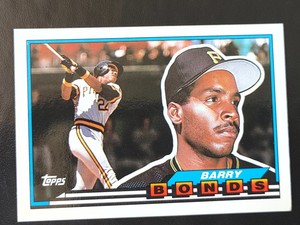 ⭐💥🔥1989 Topps Big - #5 Barry Bonds NM Pirates⭐💥🔥