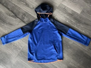 Old Navy Pullover Hoodie Boys Large Sz 10 Blue Cozy Comfortable - Picture 1 of 4