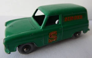 Moko Lesney Matchbox 59a Ford Thames Singer Van in Kelly Dark Green GPW RARE VG - Picture 1 of 6