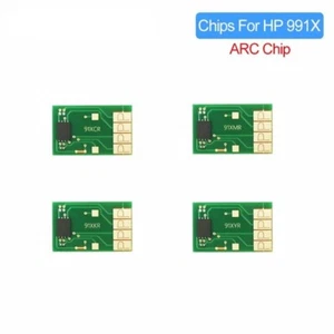 4PC For HP993 993X ARC Chip for HP PageWide 755dn 774dn 774dns Pro 750dn/dw/777z - Picture 1 of 2