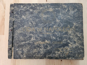 1920s ALBUM Book Cuba VIDA DE (LIFE OF) NAPOLEON 300/325 TOBACCO CARDS GENER
