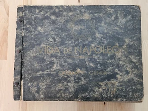 1920s ALBUM Book Cuba VIDA DE (LIFE OF) NAPOLEON 300/325 TOBACCO CARDS GENER - Bild 1 von 8