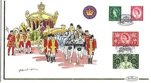 Handgemaltes limitiertes Ed Cover von Royal Gold Coach von Richard Barton - Benham - Hervorragend - Bild 1 von 6