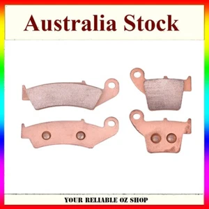 Sintered Front + Rear Brake Pads for Honda CR 125/250 R 2002-2007/ CRF 250/450 - Picture 1 of 5