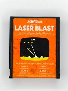 Cartucho Laser Blast (Atari 2600) no probado - Imagen 1 de 3