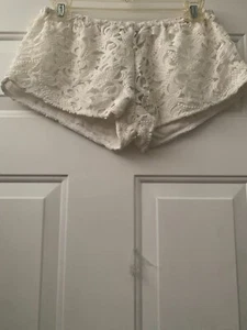 Jaase weiß Spitze Blumen Bootie kurz Größe M neu mit Etikett Reg $ 108 - Bild 1 von 4
