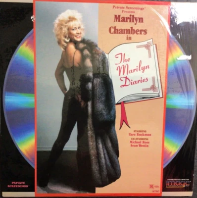 THE MARILYN DIARIES ~ Marilyn Chambers ~ LASERDISC ~ NOT A DVD ~ w/shrink wrap - Image 1 of 4