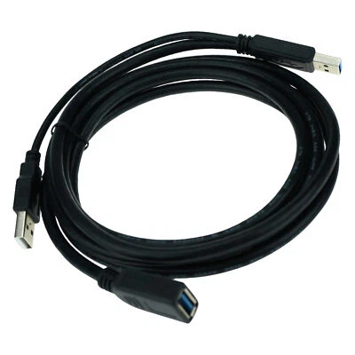 USB 3.0 Extension Cable Female to Male Split Data Power Connector PC Wire Lead - Image 1 of 4
