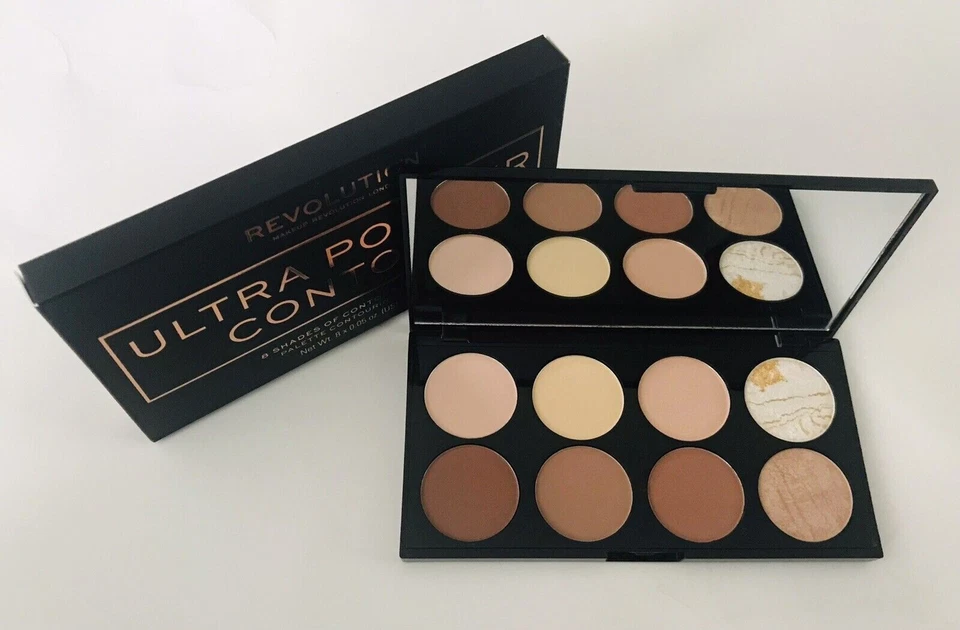 MAKEUP REVOLUTION THE ULTRA CONTOUR PALETTE ⭐8 SHADES MAKEUP POWDER ⭐NEW ⭐ - Image 1 of 1